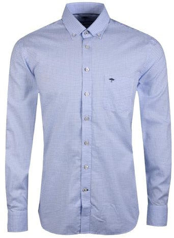 FYNCH-HATTON Weiches Oxford Hemd aus Baumwolle Check / 3XL