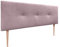 DHOME Cabecero de Polipiel o Tela AQUALINE Pro cabeceros Cabezal tapizado Cama Lujo (Tela Salmón, 150x105cm con Patas (Camas 150/160))