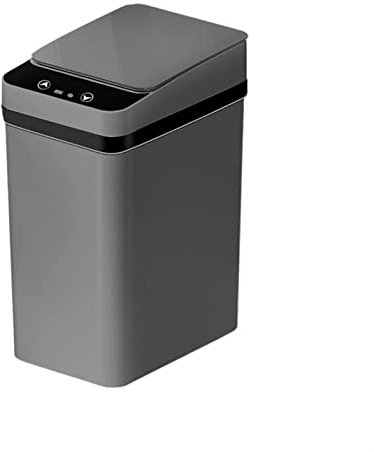 HJXX Poubelle Couche des déchets de Salle de Bain Poubelle Intelligente Peut automatiquement sans Toucher Poubelle à Induction Intelligente Poubelle imperméable avec Couvercle Poubelle Cuisine