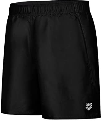 ARENA Men's Fundamentals Beach Boxer Black-White