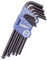 HemBorta® Llaves Allen Largas, Juego de Llaves Allen Hexagonales con Cabezal Esférico, 13 Piezas Llaves Allen Métricas 1.27-10mm