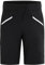 Ziener Damen NASITA Outdoor-Shorts/Rad- / Wander-Hose - atmungsaktiv,schnelltrocknend,elastisch, Black.White, 44