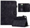 Bxithnr® Funda para iPad Mini 1 2 3 4 5 Tablet PU Cuero, Ultra Delgado Carcasa con Soporte Función y Ranura Flip Caso Cover para Tarjetas para iPad Mini 1-5 - Negro