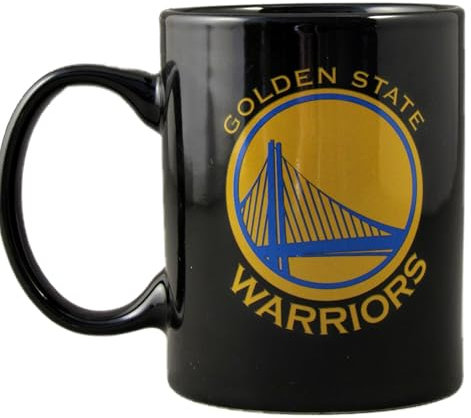 NBA Tasse Golden State – Offizielle Kollektion National Basketball Association, Schwarz , one size, Lässig