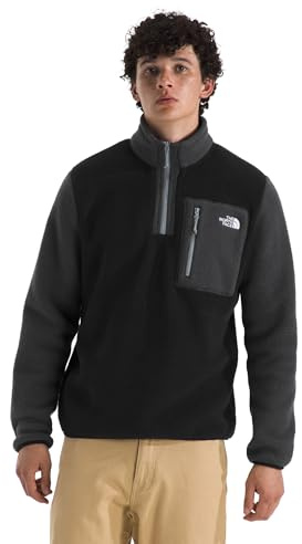 THE NORTH FACE YUMIORI 1/4 Zip Fleece 2025 Smokey Brown/Clay Grey/Summit Gold