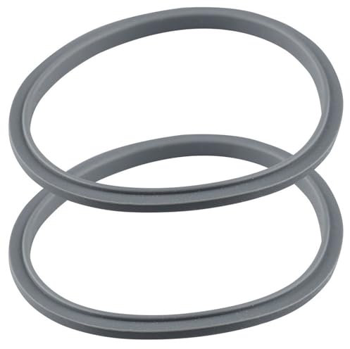 Jodriva 2er-Pack graue Dichtungsersatzteile, kompatibel mit NutriBullet, 600 W, 900 W Mixern NB-101B, NB-101S, NB-201