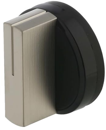 Masterpart 10002269 Drehknopf für Backofen, Herd, Herd, Herd, silberfarben, für Bosch-Herd-Kochfelder