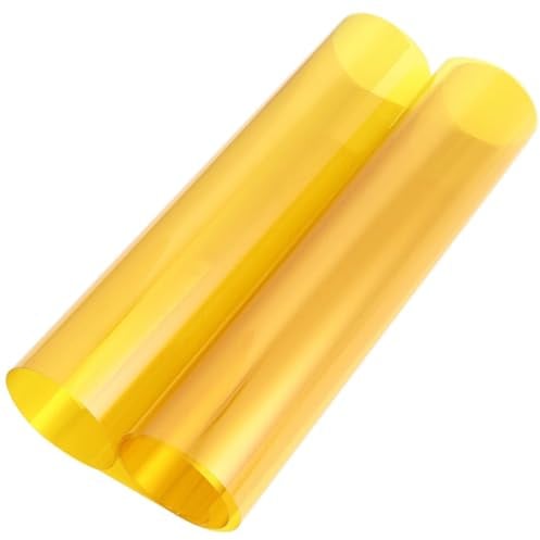 ERINGOGO Farbiges LED Lichtfilterfolie Selbstklebend Farbfolie für Fotografie Stroboskop Lampen Warmlicht Diffusorfolie zur Lichtkorrektur und Atmosphärischer Beleuchtung