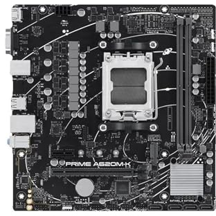 Placa Madre Placa Base Fit For ASUS Prime A620M K DDR5 A620 Serie AM5 Micro-ATX