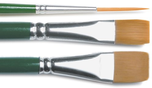 Plaid:Craft 1171 One Stroke Brush Set-3 kg, Size