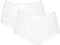 Sloggi Women's Maxi 2 Pack Control Knickers, White, 10 UK