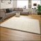 Paco Home Shaggy Hochflor Langflor Teppich Sky Einfarbig in Creme, Grösse:70x140 cm