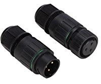 VELLEMAN - CUI03 Anschluss für Kabel 3P – wasserdicht IP67 – 13 A 230 V (1 Set) 174177