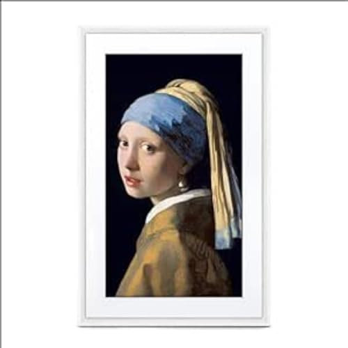NETGEAR Meural MC327WL Canvas II – the Smart Art Frame with 69 cm HD Digital Canvas, 48x74 cm White Frame (WiFi-Connected)