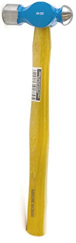 16oz Hickory Ball Pein Hammer Wooden Hickory Handle Shaft Engineers TE910