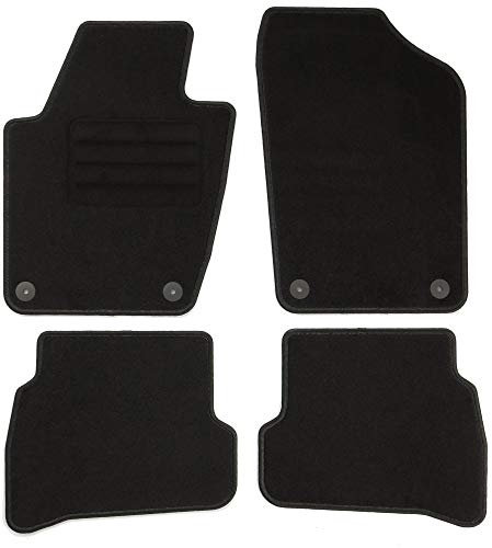 TEXER Textil Fußmatten Passend für Seat Ibiza IV 6J Bj. 2008-2017 Basic