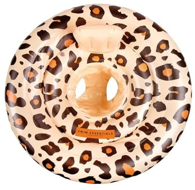 Swim Essentials Baby float Panterprint beige | 0-1 jaar