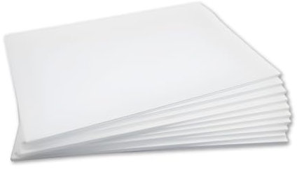 CHELY INTERMARKET Cartón Pluma A3 5 MM Blanco Pack 10 Unidades Panel Ligero Para Maquetas Manualidades Rotulación Diseño Escolar Cartelería Exposiciones Proyectos Creativos Presentaciones