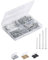 Mr. Pen- Nail Assortment Kit, 600 Pcs, 4 Sizes, Silver, Small Nails for Hanging Pictures, Finishing Nails, Gold Wall Nails for Hanging, Pin Nails, Hardware Nails, Assorted Nails, Galvanized Nails