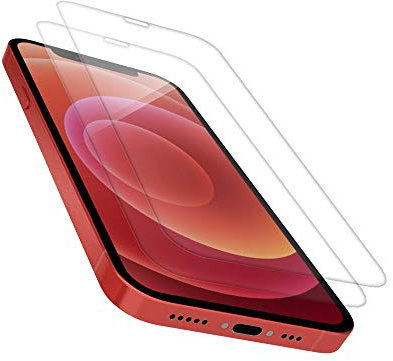 Gorilla Tech Twin Pack Premium Tempered Glass Screen Protector for Apple iPhone 12 Mini 5.7 inch Invisible Cover 9H Hardness HD Quality Shatter Scratch Resistant