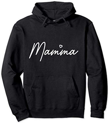 Cadeau de fête des mères pour femme en italien Sweat à Capuche