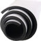 Storystore Rollo de espuma autoadhesiva de caucho celular, autoadhesivo, 300 mm (ancho) x12 mm (diámetro) x1.5 m (largo), fácil de cortar, placa de goma celular DIY (negro)