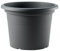 Decorspace Vaso tondo in plastica Cilindro Basic colorato per giardino piante e fiori (Made in Italy) Antracite 50 cm