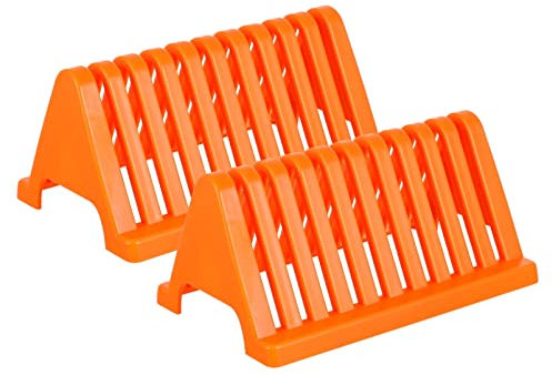 ULTECHNOVO 2 Stücke Objektträger Halter Mikroskop Deckgläser Ständer Microscope Slide Holder Biologische Proben für Labor Biologie Wissenschaft Studium Experimentierset Aufbewahrung