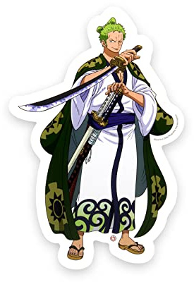 TEKNOFUN ONE Piece Zoro Leuchtend Neon-Stil