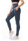 SINOPHANT Sport Leggings Damen mit Taschen, High Waist Sportleggins Lang Blickdicht Laufhose Fitnesshose Sporthose Yogahose für Yoga Sport(#1er Pack Schwarzblau,L-XL)