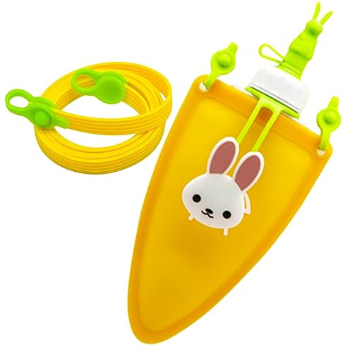 STOBAZA Wasserflasche Trinkflasche Für Kawaii Trinkgeschirr Kinder Flaschen Reise Wiederverwendbar Design Mädchen Cartoon Ostern Kinder Schulbedarf Verstellbarer Stil