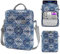 MoKo Funda Compatible con Galaxy Tab S9 11 2023, iPad Pro 11 M2 2022-2018, iPad 10 10,9 2022, iPad Air 5/4 10,9 2022, Galaxy Tab S8/A8/A7 2022, iPad 9/8/7 10,2, iPad 9,7, Bohemia Azul