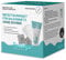 Twobbys® 75 Klebehaken transparent + Silikonkleber 120ml + 40 Kabelbinder zur Befestigung vom Katzennetz für Balkon ohne Bohren I Katzennetz ohne Bohren schnell befestigt Dank Stabiler Klebehaken