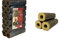 Sanitärshop Baustoffe & Sanitär Set: 96 x 10 kg Hartholzbriketts Pini & Kay zum Heizen Grill und Kamin - 960 kg Palette
