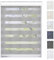 EFIXS Doppelrollo mit Kassette Montage Wand/Decke mit Bohren Breiten: 40-220, Höhe: bis 240 Hier: BxH (90 x 175) cm (Grau Struktur) Premium Duorollo, oder ohne Bohren mit Klemmhalter am PVC-Fenster