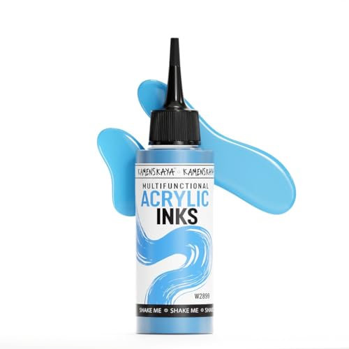 KAMENSKAYA Tintas acrílicas para artistas, tinta acrílica azul cielo, 100 ml