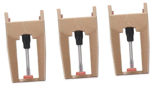 Toyvian Plattenspielernadel 3 Stück Plattenspielernadeln Ersatz Für Vintage-plattenspieler