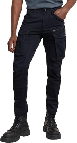 G-STAR Pantalones Rovic Zip 3D Regular Tapered para Hombre, Azul (Salute D02190-5126-C742), 30W / 32L