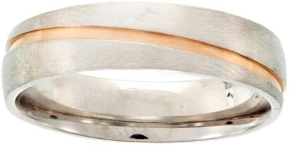 Beneto Herrenring, zweifarbig, aus Stahl, SPP07, Schaltkreis: 67 mm, sBE0487-67. Marke:
