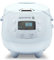 REISHUNGER Mini olla arrocera eléctrica y vaporera azul claro para hasta 3 personas (0,6 l) - olla arrocera con 8 programas - con pantalla LED y función automática de mantenimiento del calor