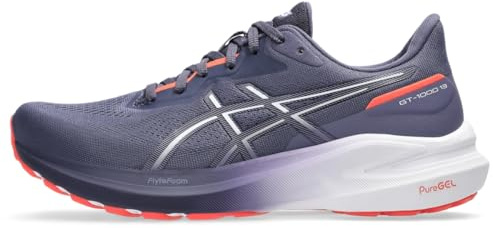 ASICS Women's GT-1000 13 Running Shoes, Indigo Fog/White, 39.5 EU