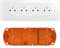 LEGRAND - Prise Electrique Quadruple Céliane Surface Confort avec Plaque + Boîte à Encastrer - Prise Affleurante avec Socle Rétractable - Blanc