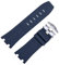 MODBAND Für Audemars und Piguet Royal Oak Strap Original AP 15710 26470 Silikon Gummi Sport Uhrenarmband 28mm Armband Zubehör(Blue-silver)