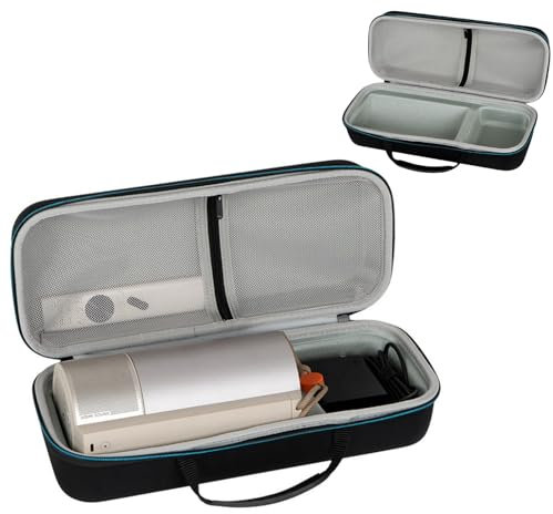 JiangJiangBao EVA Carrying Case for XGIMIs MoGo 3 Pro Projector, Hard Storage Case for MoGo 3 Pro & Remote Controller & Charger, Shock-Proof, Water-Proof, Drop-Proof