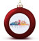 New York Cityscape Weihnachtskugeln, Ornamente, Weihnachten, Amerika, New York, Aquarell, Skyline, hängende Kugel, dekorativ für Weihnachtsbäume, Feiertage, Party, Neujahrsgeschenk