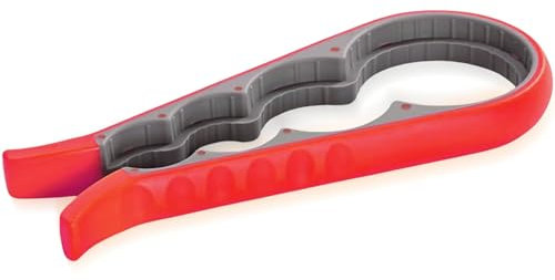 4-in-1 Flaschenöffner für Senioren, Deckelöffner, Glasöffner Schraubdeckelöffner – Ergonomischer Flaschenöffner für Schwache Hände, Arthritis, Senioren – Schraubglas Deckelöffner, Ring Pull Dosenöffne