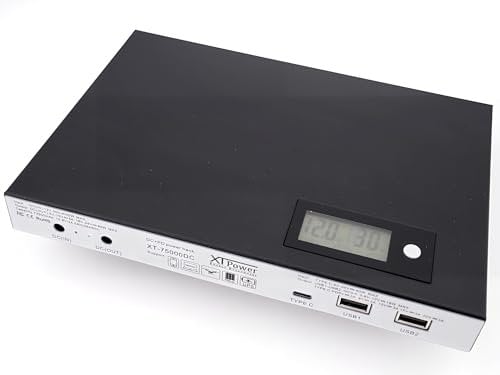 XTPower® PowerBank XT-75000DC-PA 75000mAh LED-Anzeige – 80W Hochkapazitäts-Powerbank für Laptop, Tablet & Smartphone mit USB QC3/DC-Anschluss – Schnellladen, gleichzeitiges Laden & Entladen
