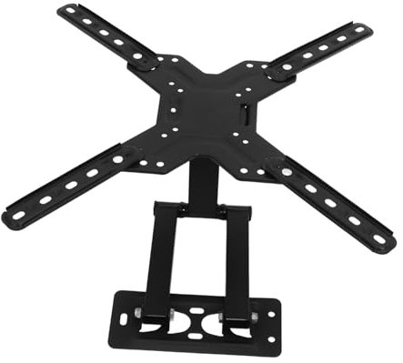 Cabilock 1 Satz Fernsehtisch Tv-wandhalterungen Schwenkbare Tv-wandhalterung Fernsehwandmontage Tv- -wandhalterung Tv-Halterung Wandmonitorhalterungen Black Kaltgewalzter Stahl