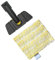 HIYOUNG Buse Main Flexible pour Kärcher SC1, SC2, SC3, SC4, SC5, pour baignoires, lavabos, surfaces incurvées, noir