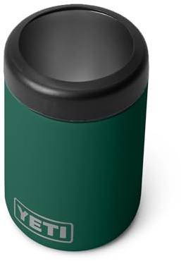 YETI Rambler 12 oz. Colster Can Insulator for Standard Size Cans, (NO CAN INSERT) Black Forest Green